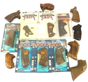 Collection of Smith & Wesson Wooden Grips