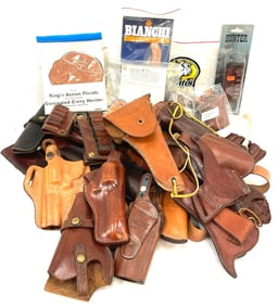 Leather Western & Military Holster Collection
