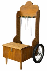 Cowboy Shooting Rockin K Wooden Cart for Competitions