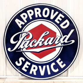 DSP Packard Approved Service w/ Lug Nut Logo Sign (TAC)
