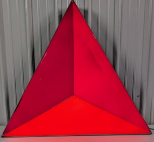 3-1/2ft Citgo Gas Station Lighted Acrylic Advertising Sign