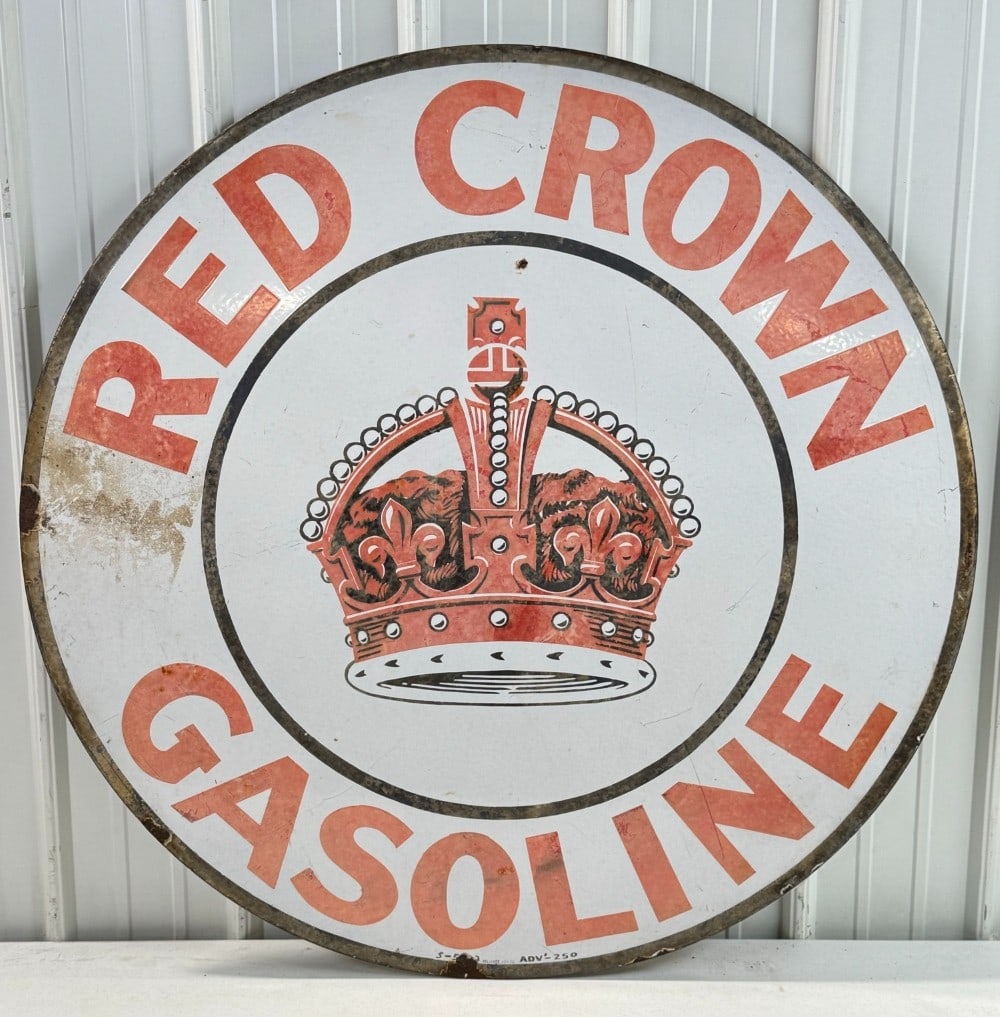 42in Vintage SSP Red Crown Gasoline Advertising Sale (1 of 15)