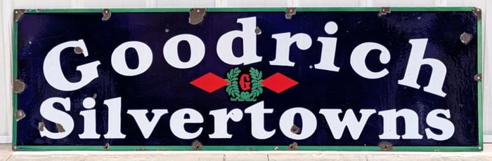 SSP Goodrich Silvertowns Tires w/ Logo Advertising Sign (TAC)