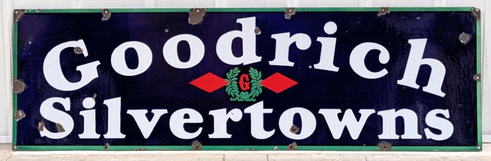 SSP Goodrich Silvertowns Tires w/ Logo Advertising Sign (TAC) (1 of 8)