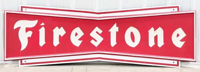 Firestone Tires Metal Advertising Sign (TAC)