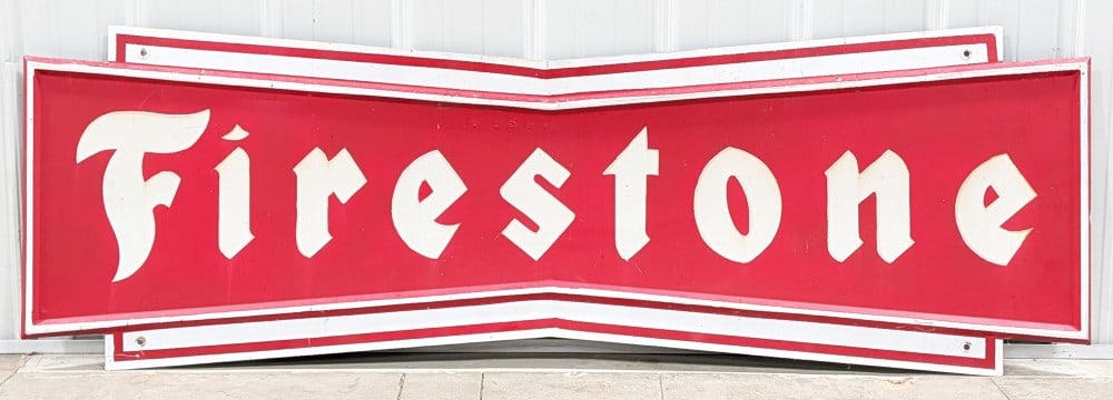 Firestone Tires Metal Advertising Sign (TAC) (1 of 8)