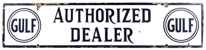 SSP Gulf Authorized Dealer Advertising Sign (TAC)