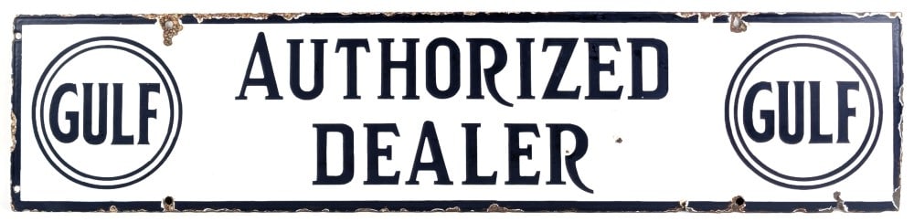 SSP Gulf Authorized Dealer Advertising Sign (TAC) (1 of 6)