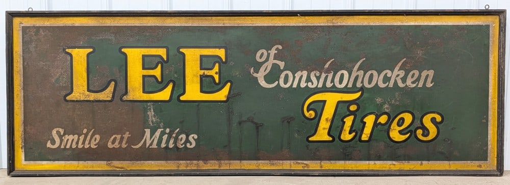 6ft Vintage SST Lee Tires Advertising Sign (1 of 11)