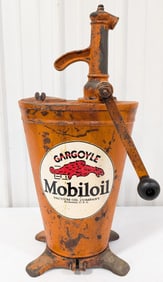 Custom Vintage Mobiloil Gargoyle Lubester