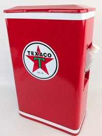 Restored Vintage Texaco Service Station Wall Mount Windshield Washing Caddy