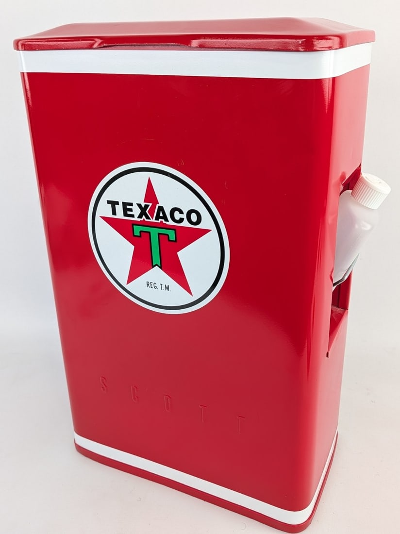 Restored Vintage Texaco Service Station Wall Mount Windshield Washing Caddy (1 of 14)