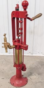 Early American Oil Pump & Tank Co. Self Measuring Curb Side Gas Pump