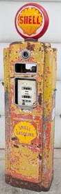 Unrestored Wayne Model 70 Gas Pump