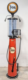 Restored Fry Tydol 10 Gallon Visible Gas Pump
