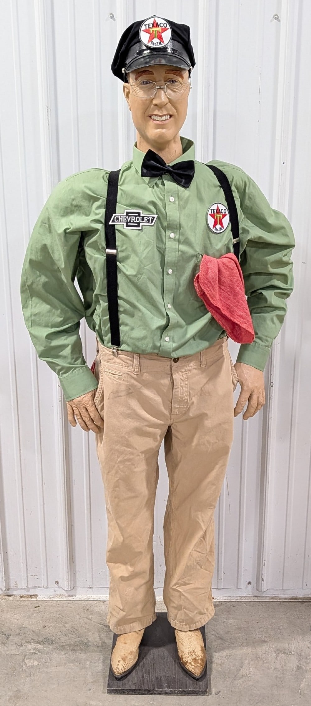 Life Size Texaco Gas Station Service Attendant Prop (1 of 6)