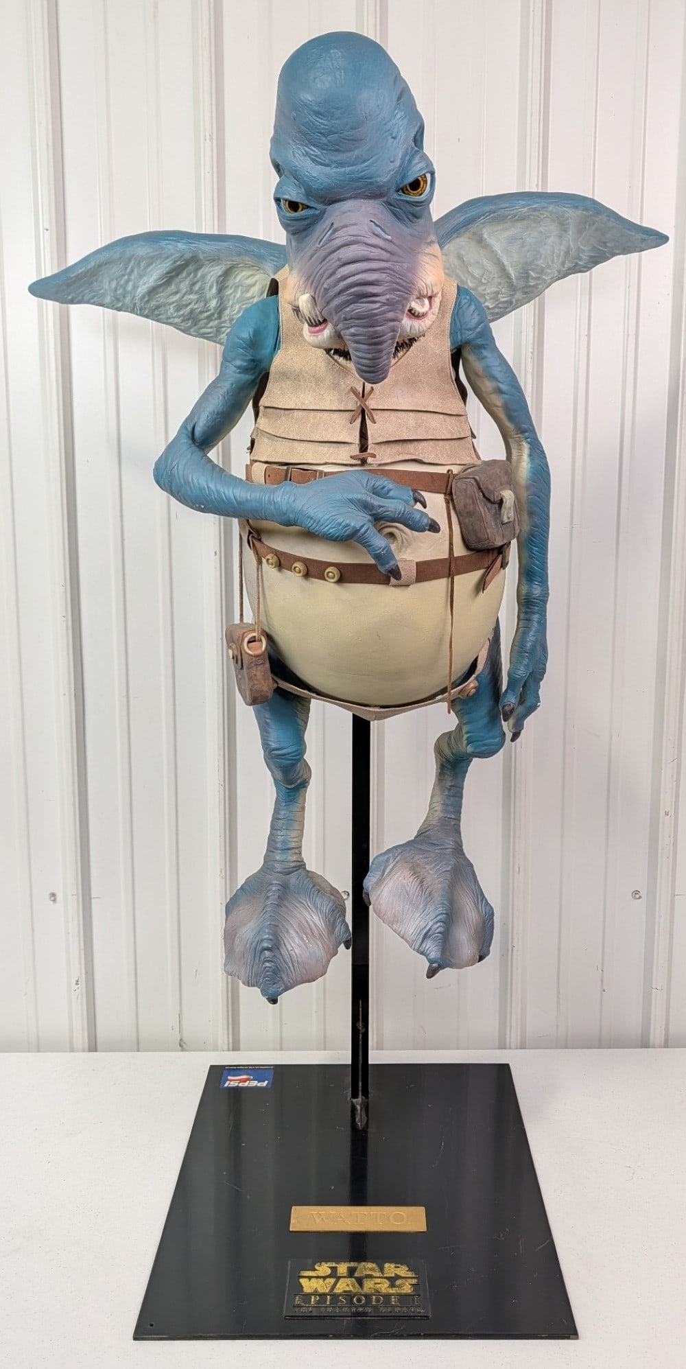 Life Size Star Wars Episode 1 Watto Pepsi Promotional Vinyl Store Display Prop (1 of 14)