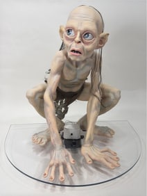 Life Size 2002 Lord Of The Rings Gollum / Sm?agol Prop Display