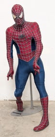 LIfe Size Spiderman Blockbuster Promo Adv Display