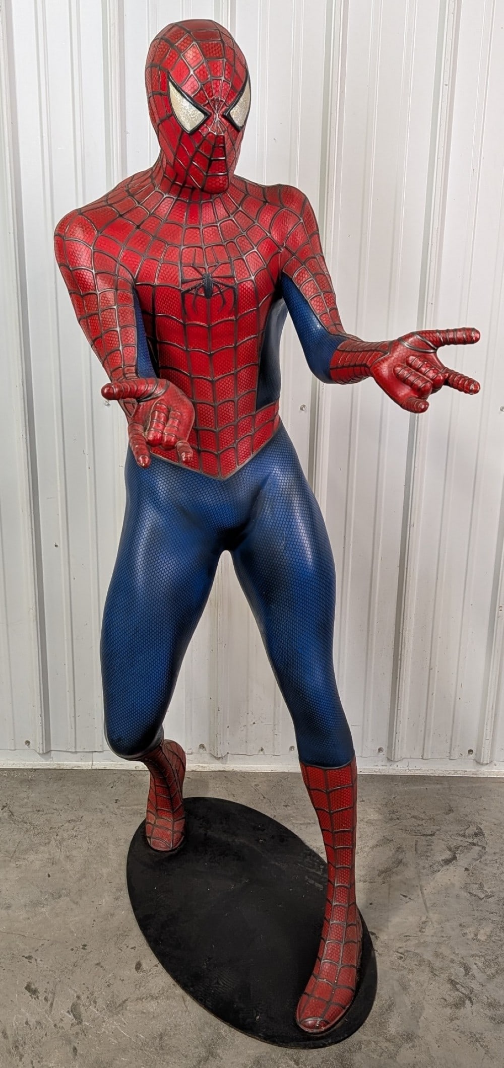Rare 2002 Life-Size Blockbuster Marvel Spider-Man Promotional Display Statue (1 of 15)