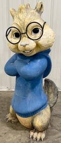 Giant Nearly 5ft Alvin & The Chipmunk Simon Fiberglass Statue