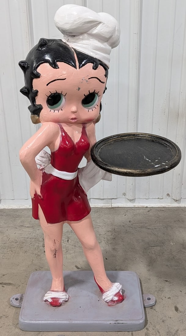3ft Cast Metal Betty Boop Statue (1 of 10)