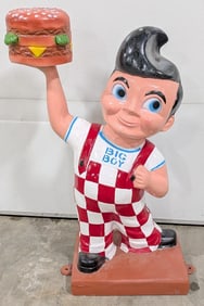 Big Boy Cast Metal Statue