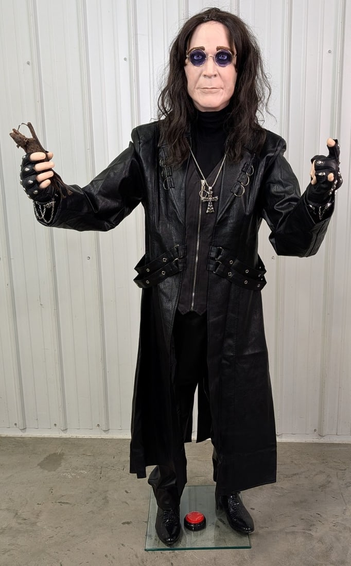 Life Size Ozzy Osbourne Prince Of Darkness Display Prop Statue / Black Sabbath (1 of 10)