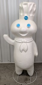 Nearly 5ft Vintage Pillsbury Doughboy Store Display