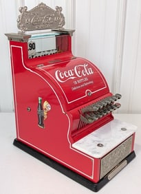 Restored Vintage Coca-Cola National Cash Register / Soda Fountain