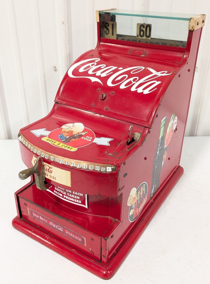 Custom Vintage St.Louis Model 38 Coca-Cola Cash Register (1 of 13)