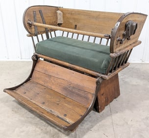 Early 1900s Carnival Eli Ferris Wheel Seat / Bench