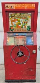 Early Mutoscope Drive-Mobile Coin Op Arcade Game