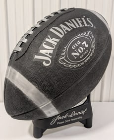 Giant Jack Daniels No.7 Promotional Football Store Display