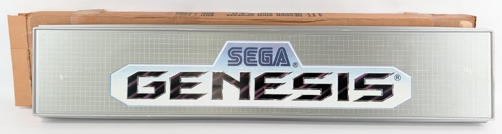 4ft Vintage Sega Genesis Video Game Store Sign In Original Box (1 of 14)