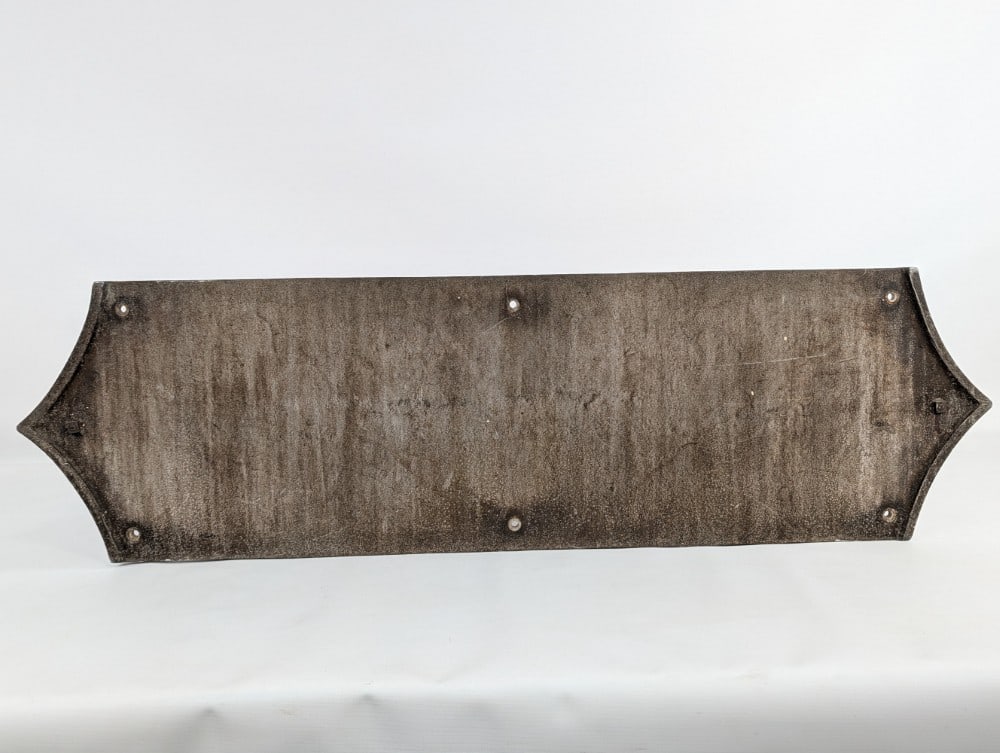 3ft Vintage North Shore Line Railroad Cast Metal Sign / Chicago - 10