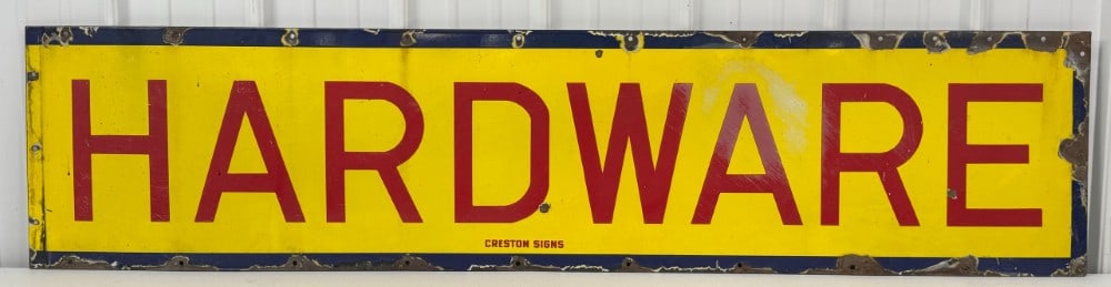 5-1/2ft Vintage SSP Hardware Store Sign (1 of 7)
