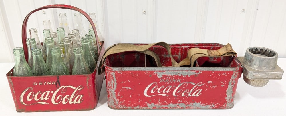 Lot Of Vintage Coca-Cola Stadium Vendor Bottle Carriers (1 of 13)