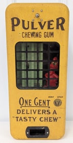 Vintage Pulver 1 Cent Woody The Woodpecker Yellow Gum Vendor