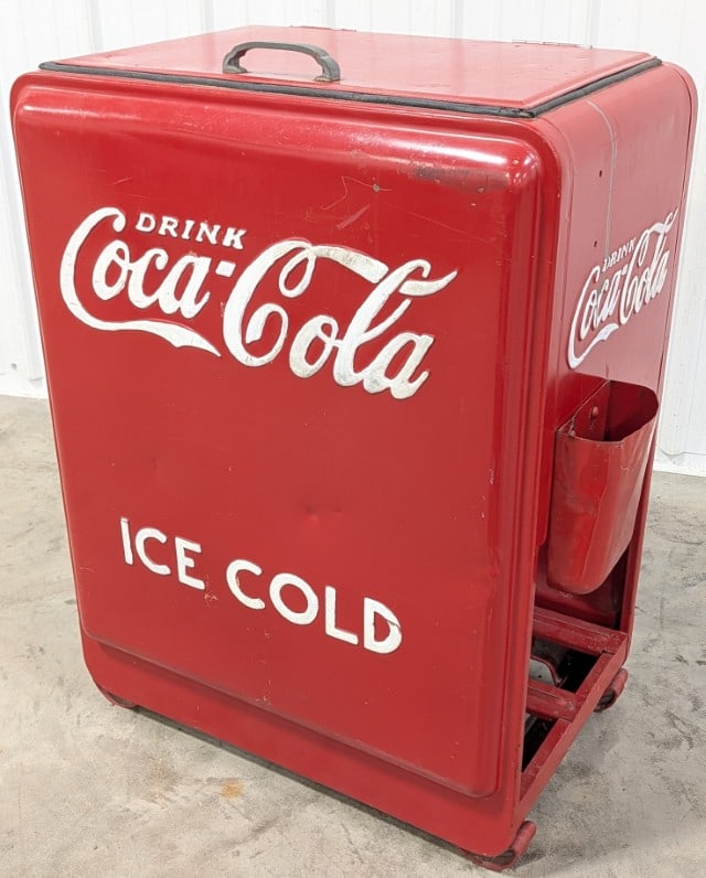 Vintage Coca-Cola Westing House Junior Ice Chest Cooler (1 of 20)