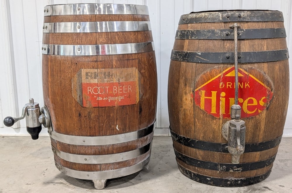 Lot Of Vintage Root Beer Barrel Fountain Dispensers (1 of 9)