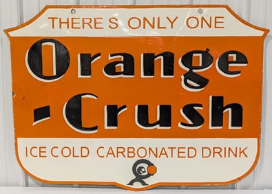 3-1/2ft DSP Orange Crush Soda Replica Sign