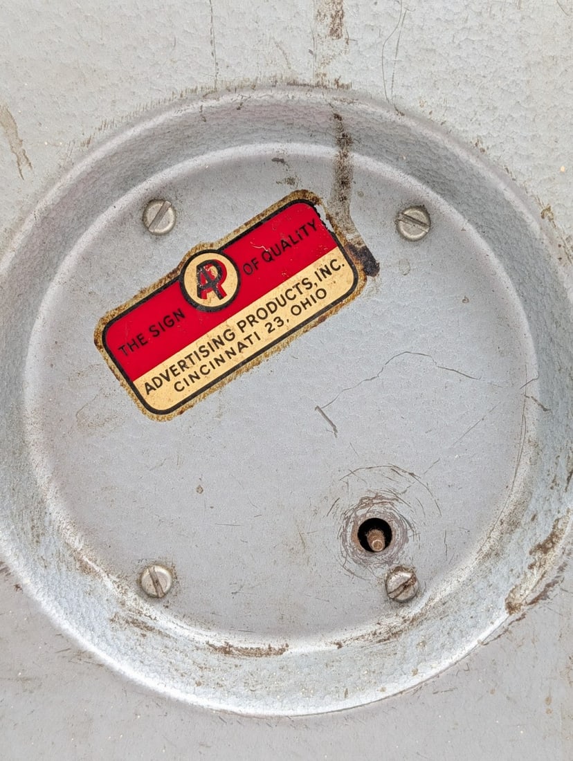 Pepsi-Cola Double Bubble Advertising Clock - 7