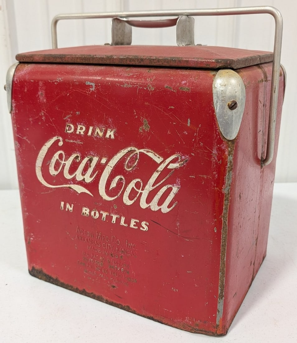 Small Vintage Coca-Cola Promotional Cooler By Action MFG (1 of 9)
