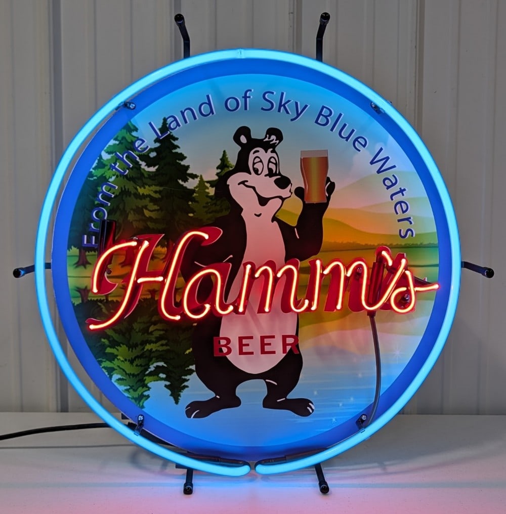 Custom Hamm's Beer Neon Sign (1 of 7)