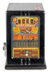 Vintage 1 Cent Atlas Lucky Smokes Trade Simulator