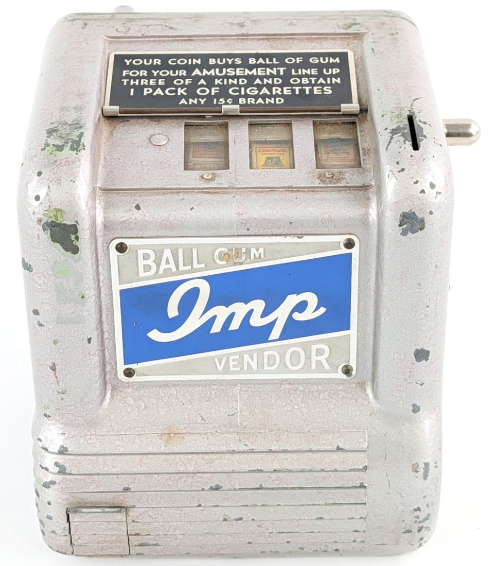 Vintage 1 Cent IMP Ball Gump Vendor / Trade Simulator (1 of 9)
