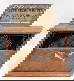 5 Cent Griswold Wheel Of Fortune Countertop Trade Stimulator