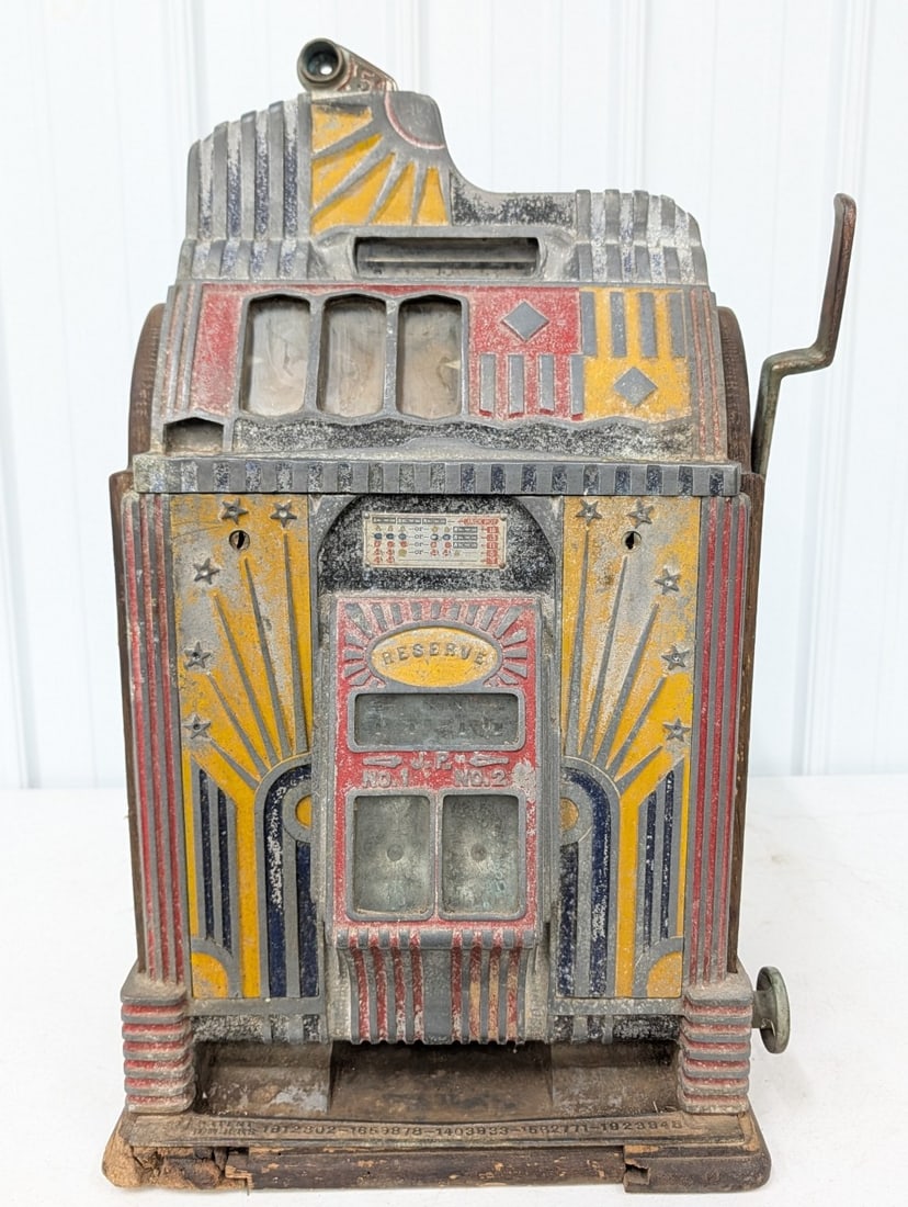 5 Cent Jennings Century 3-Reel Slot Machine (1 of 13)