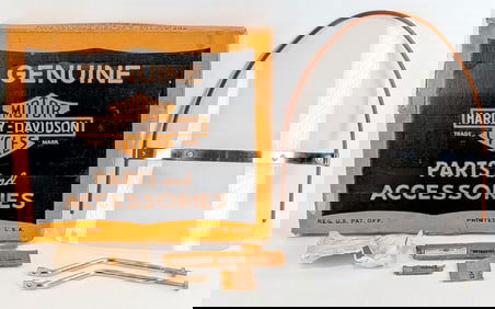 Vintage Harley-Davidson Motorcycle Windshield In Original Box